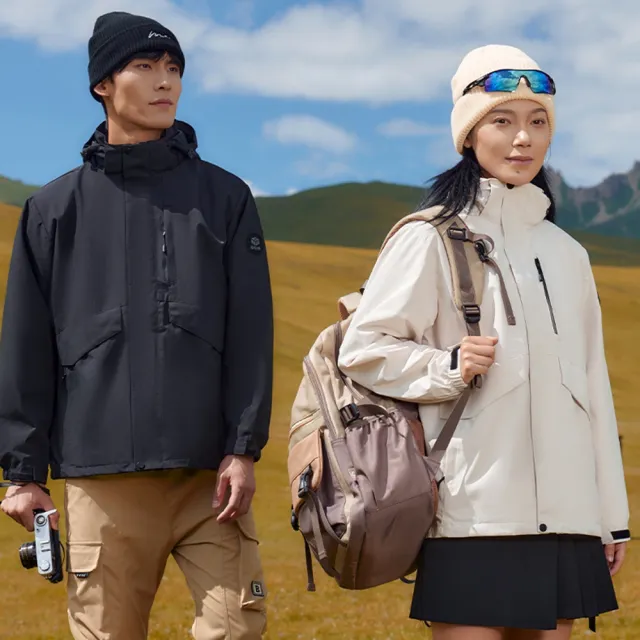 【Porabella】外套 男女衝鋒外套 保暖外套 三合一外套 防風外套 ☆外衝鋒衣 防水外套  情侶外套 登山外套（其他規格）