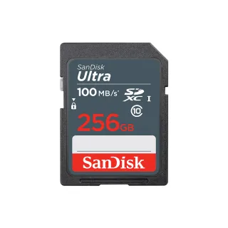 【SanDisk 晟碟】Ultra SD UHS-I 記憶卡 256GB(公司貨)