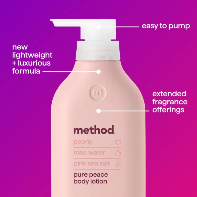 【method 美則】感官身體乳-純粹寧靜414ml(舒緩、保濕乳液、修護潤膚乳)