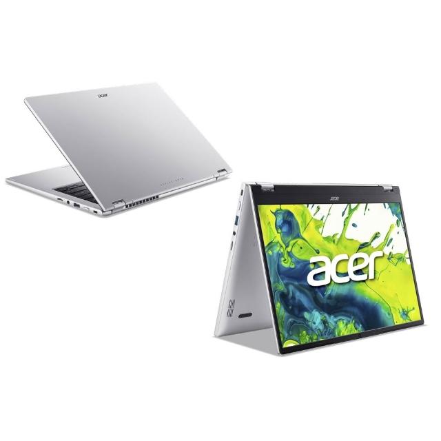 【Acer 宏碁】14吋Ultra 5 AI觸控翻轉筆電(Aspire Spin/ASP14-51N-57FT/Ultra 5-115U/16G/512G/W11)