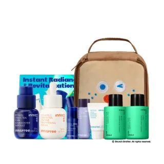 【INNISFREE】維他命C+A醇PDRN水光緊緻絕配組(早C晚A美白淡斑+毛孔緊緻精華/進階版)