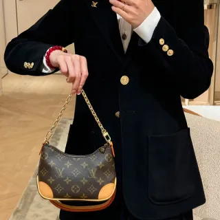 【Louis Vuitton 路易威登】Nano Boulogne 小型牛角鏈帶包(M25519)