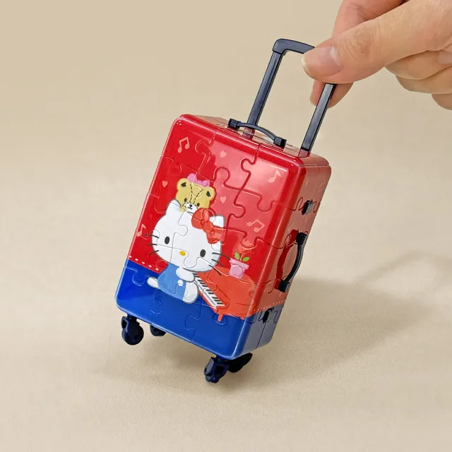 【Pintoo】隨心之旅 - 行李箱拼圖盲盒 - 整盒6入 - 凱蒂貓 酷洛米 布丁狗 帕恰狗 人魚漢頓