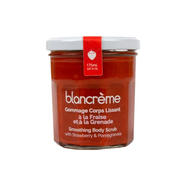 【blancreme】草莓石榴 柔潤身體磨砂膏(175ml)