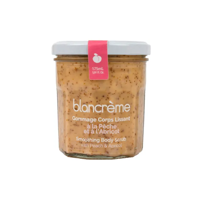 【blancreme】桃子杏桃 柔潤身體磨砂膏(175ml)