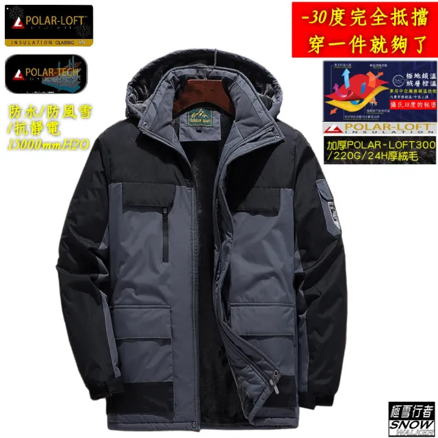 【極雪行者】SW-68A 特種防水風雪polar-tech/抗污抗靜電Polar加厚絨毛衝鋒衣(防風雪/抗污/抗靜電/衝鋒衣)