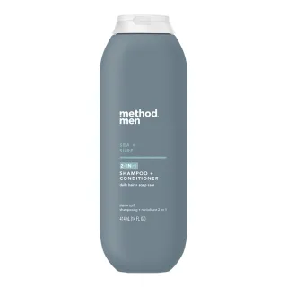 【method 美則】男仕洗護髮露-海洋衝浪414ml(陽光般氣息 頂級經典魅力香氛)