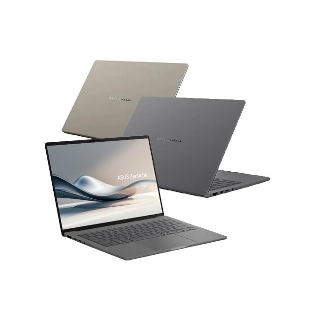 【ASUS 華碩】拆封全新福利品 14吋輕薄AI筆電(Zenbook A14 UX3407QA/Snapdragon X X1 26 100/32G/1TB/W11)