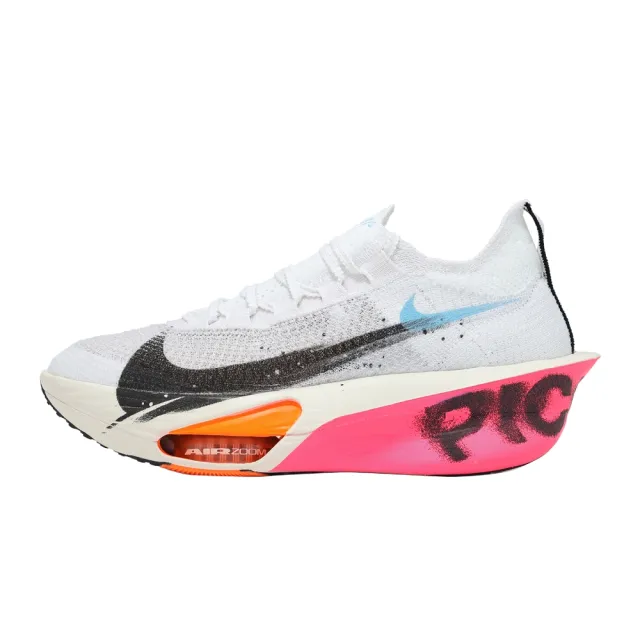 【NIKE 耐吉】競速跑鞋 Air Zoom Alphafly Next% 3 男鞋 碳板 氣墊 鴛鴦 粉紅 藍(IM6673-100)