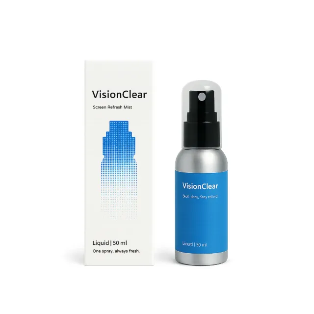 【Simmpo】VisionClear晶透螢幕清潔噴霧(50ml)
