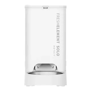 【Petkit 佩奇】智能寵物餵食器 SOLO 3L -月光白(遠端自動餵食機、公司貨原廠一年保固)