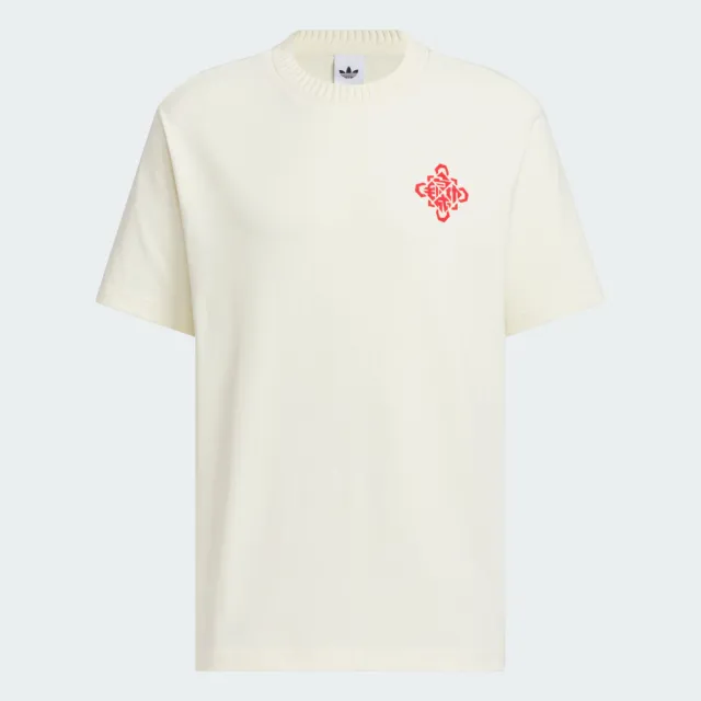 adidas 愛迪達】CNY 短袖上衣(KT0713 男款ORIGINALS休閒寬鬆T恤馬年