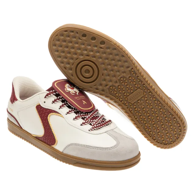 【SKECHERS】男鞋 休閒系列 休閒鞋 瞬穿舒適科技 HOTSHOT 寬楦款 - 2026 CNY飛馬奔騰限定版(802029WOFWT)