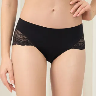 【Triumph 黛安芬】纖型機密系列 中腰平口褲 M-EEL(經典黑)