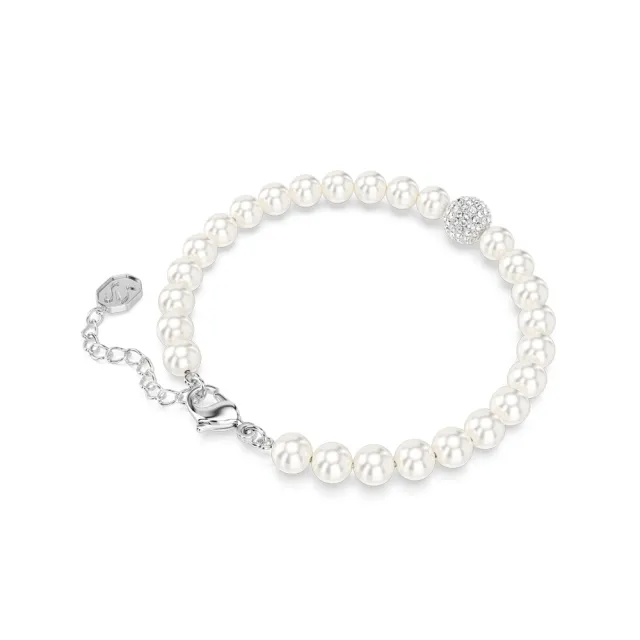 【SWAROVSKI 施華洛世奇】官方直營 Remix Collection Strand 鍍白金色 | 5669529