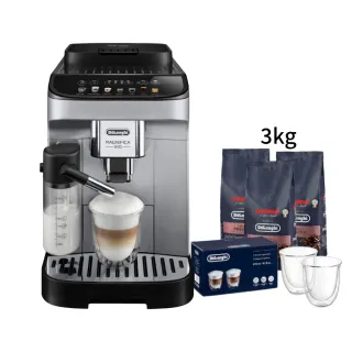 【Delonghi】官方直營 ECAM 290.84.SB 全自動義式咖啡機(+咖啡豆配件套組)