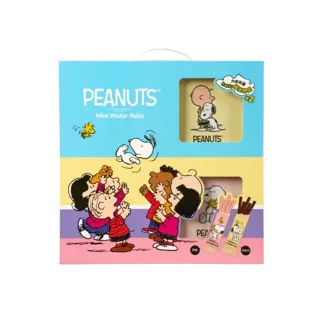 【SNOOPY 史努比】迷你雙享捲心酥禮盒240gX2盒(送禮推薦)