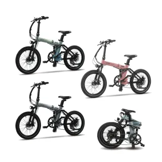 【CyberCycle】Pony 小馬 - 雙避震四連桿 折疊電輔車(48V電控系統/電輔小折/電動輔助自行車)