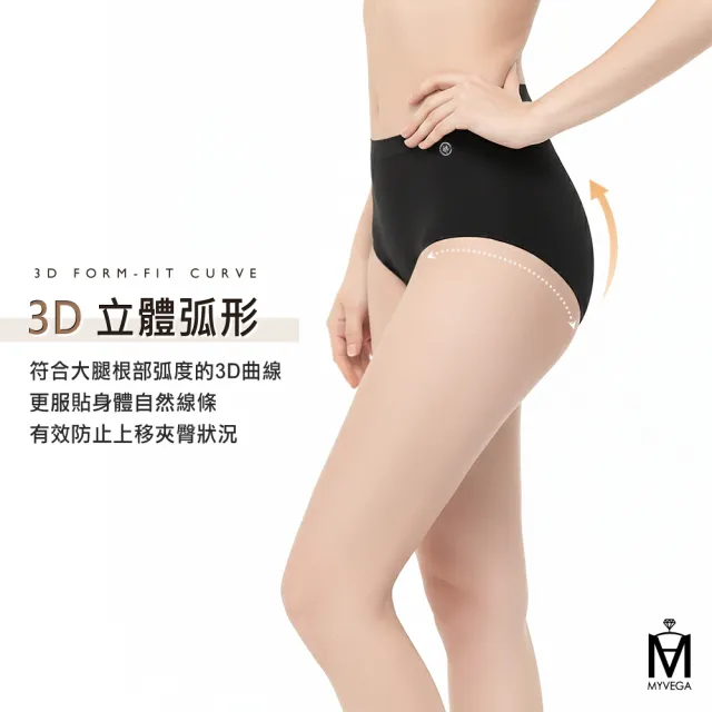 【MYVEGA 麥雪爾】MA莫代爾X桑蠶絲抗菌無齡美肌褲-共二色(內褲/內著)
