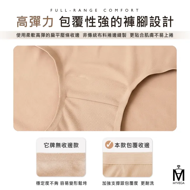 【MYVEGA 麥雪爾】MA莫代爾X桑蠶絲抗菌無齡美肌褲-共二色(內褲/內著)