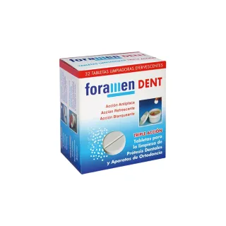 【西班牙Foramen】假牙清潔錠(32錠)
