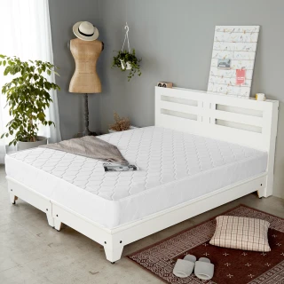 【H&D 東稻家居】台灣製雙人中鋼獨立筒床墊5尺高21cm (MIT 國民月亮系列 網路限定)