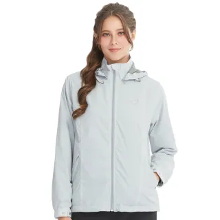 【Jack wolfskin 飛狼】女 保暖天鵝絨 超輕量防風外套(亮灰)