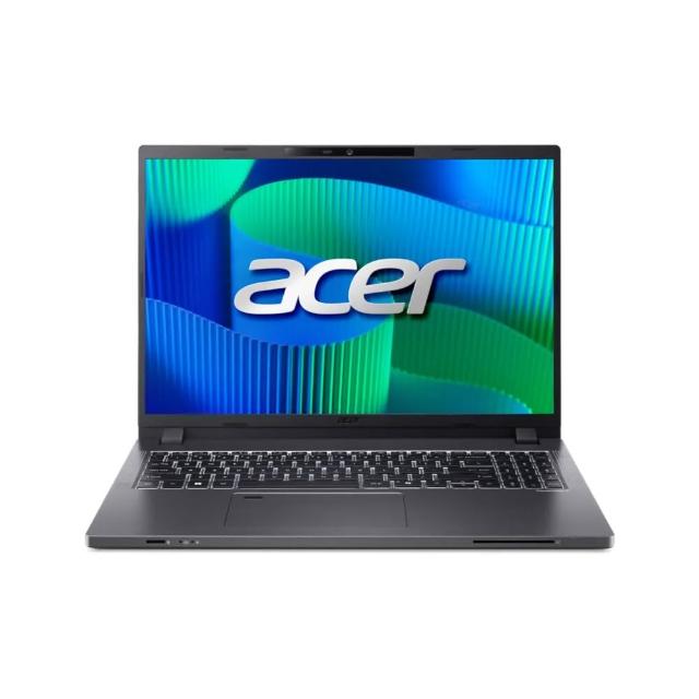 ACER 宏碁 TravelMate TMP216-51 商用筆電，搭載 Intel Core i7-1355U 處理器，16GB 記憶體，512GB SSD，Windows 11 Pro 系統，支援 Wi-Fi 6E、Thunderbolt4、PD 充電，具備指紋辨識功能，附包與滑鼠，記憶體可升級為指定美光規格