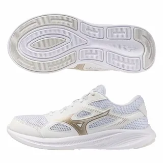 【MIZUNO 美津濃】慢跑鞋 女鞋 運動鞋 緩震 3E寬楦 MAXIMIZER 白 K1GA250126