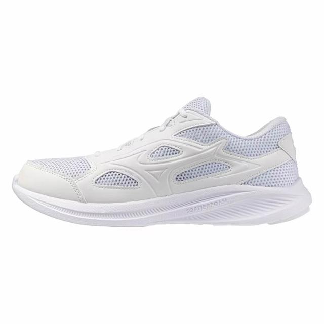 【MIZUNO 美津濃】慢跑鞋 男鞋 女鞋 運動鞋 緩震 3E寬楦 MAXMIZER 白 K1GA250201