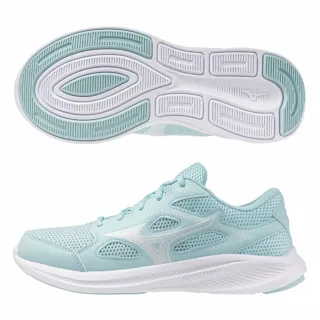 【MIZUNO 美津濃】慢跑鞋 女鞋 運動鞋 緩震 3E寬楦 MAXIMIZER 湖水綠 K1GA250124