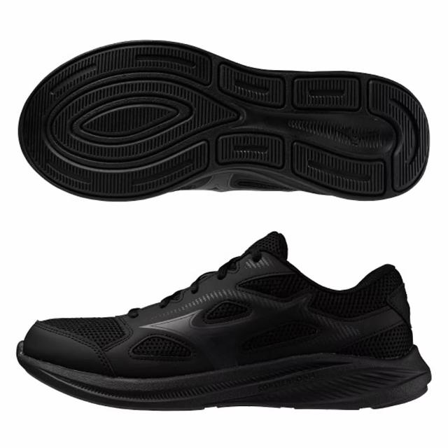 【MIZUNO 美津濃】慢跑鞋 男鞋 女鞋 運動鞋 緩震 3E寬楦 MAXIMIZER 黑 K1GA250209