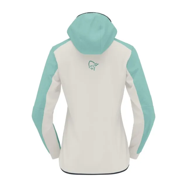 【NORRONA】falketind warm2 Octa 連帽外套 女款 孔雀石綠