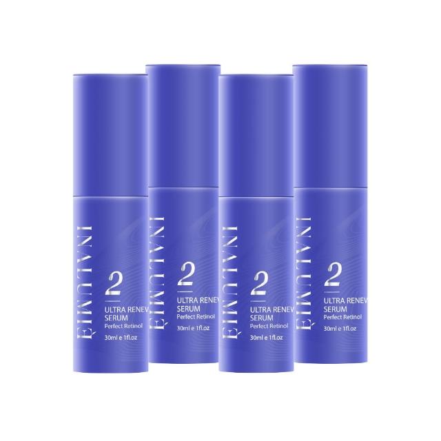 【INALUMIE 芙木之光】超能A醇煥顏精華液30ml_4入組(時光精華/官方直營)