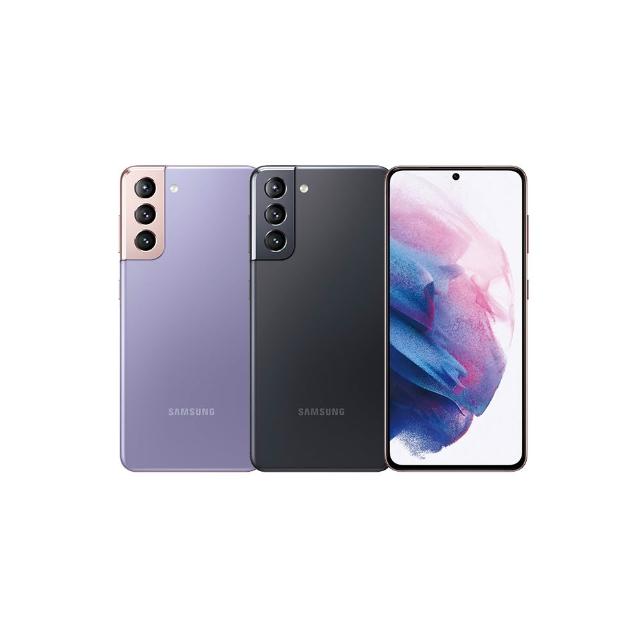 SAMSUNG三星 Galaxy S21 5G 旗艦手機搭載6.2吋2400x1080解析度AMOLED螢幕,八核心Snapdragon 888處理器(最高2.84GHz時脈),8GB RAM與256GB儲存空間,提供流暢多工體驗。6400萬畫素主相機與1000萬畫素前鏡頭,支援5G雙卡雙待,頻段涵蓋n1/n3/n5/n8/n12/n28/n41/n78,4G LTE廣泛相容。4000mAh電池,輕薄設計僅169g、7.9mm厚,顏色選擇星魅白/粉/紫/灰,Android 11系統,NCC認證CCAF164G0510T4,完美適合追求高效能與攝影的使用者。 SAMSUNG三星 Galaxy S21