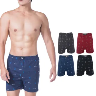 【LIGHT & DARK】買5送5-純棉-日本外銷百萬件暢銷款平口褲(吸濕排汗/男內褲/親膚/限量出清)