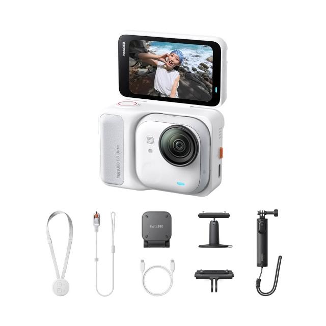 【Insta360】GO Ultra 創作者套裝-靈動白(原廠公司貨)