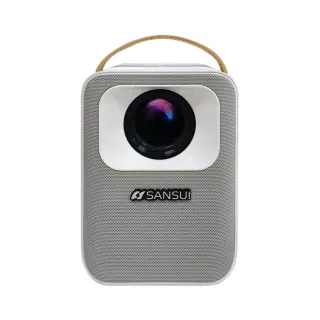 【SANSUI 山水】行動安卓1080P無線微型投影機 含100寸布幕/專用腳架/旅行收納袋(SPJ-MD)｜交換禮物/聖誕節/