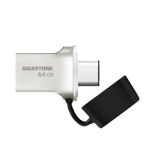 【GIGASTONE 立達】64GB USB3.1/3.2 Gen1 Type-C OTG雙用金屬隨身碟UC-5400(64G高速隨身碟/iPhone17適用)