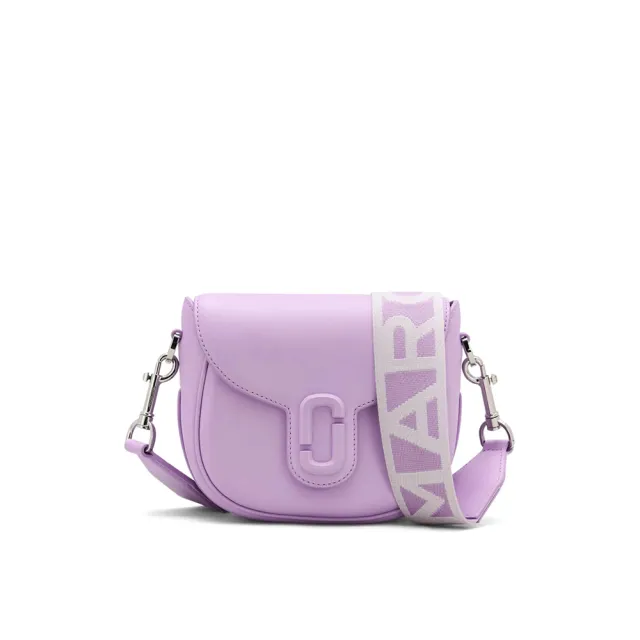 【MARC JACOBS】本季精選 MJ 紫藤色小型馬鞍斜背包