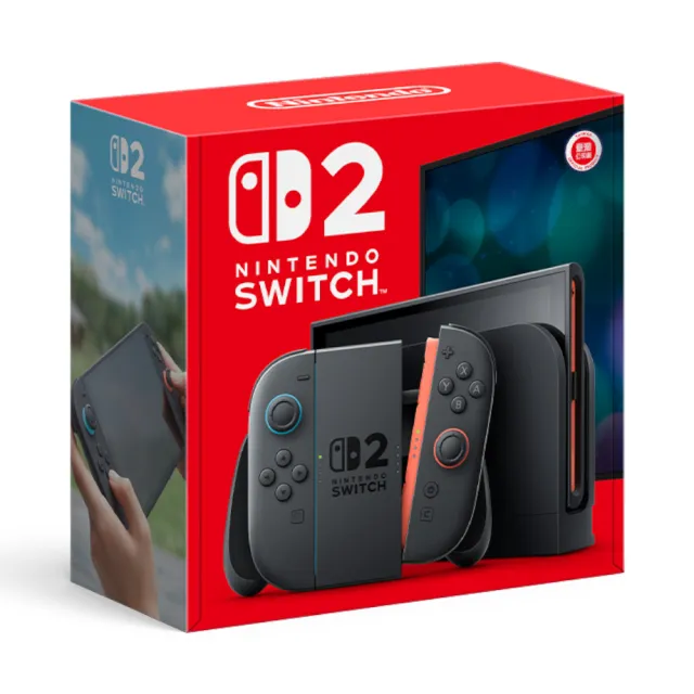 【Nintendo 任天堂】Switch 2 主機+《NS2 超級瑪利歐派對 空前盛會+空前盛會TV》+《9H鋼化貼》