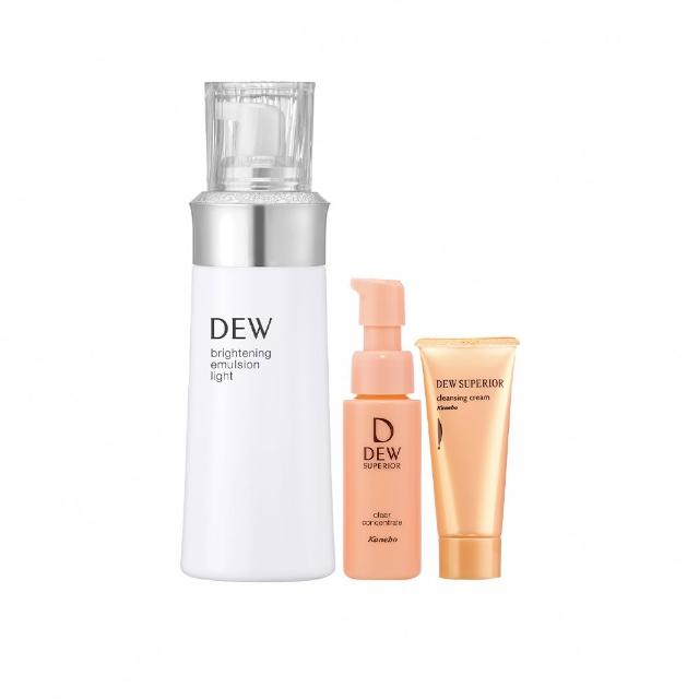 Kanebo佳麗寶 DEW淨潤白柔膚乳為日本專櫃公司貨,適用於臉部與眼部,100ml容量。此產品為乳液型別,適合各種肌膚,具有保濕與美白功效,儲存期限為5年,製造日期或有效期限請詳見產品包裝標示。 Kanebo佳麗寶 淨潤白柔膚乳