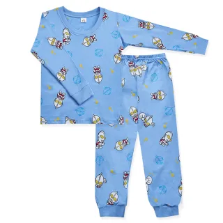 【ONEDER 旺達】超人力霸王 純棉長袖套裝 長袖睡衣 長袖家居套裝(兒童睡衣/100%棉質/正版授權)