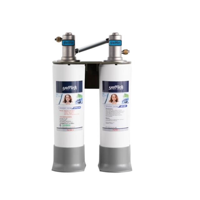 【Yaffle 亞爾浦】日本系列櫥下型家用二道式淨水器(WF-629P)