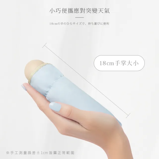 【雨之情】防曬超輕五折口袋傘(雨傘 小傘 摺疊傘 迷你傘 遮陽傘 防曬)