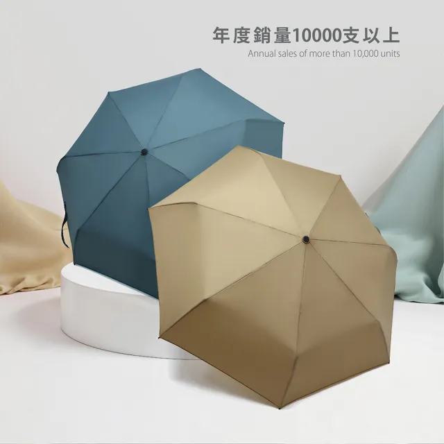 【雨之情】簡約時尚摺壘自動傘(雨傘/折疊傘/摺傘/自動開收)