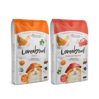 【Loveabowl 囍碗】天然無穀 貓糧 雞肉系列9.1KG(雞肉 雪蟹 無穀 貓飼料)