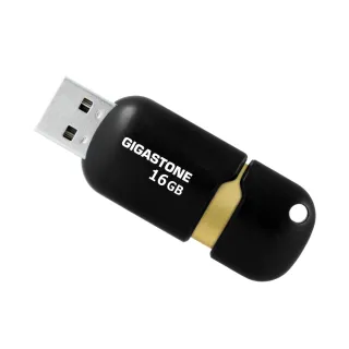 【GIGASTONE 立達】16GB USB3.1/3.2 Gen 1 黑金膠囊隨身碟 U307S(16G 原廠保固五年)
