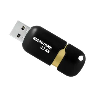 【GIGASTONE 立達】32GB USB3.1/3.2 Gen 1 黑金膠囊隨身碟 U307S(32G 原廠保固五年)