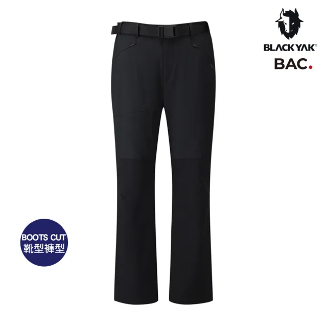 【BLACKYAK】女 DEFENDER登山長褲[黑色/棕色]BYEB2WP301(秋冬 耐磨 登山褲 女長褲)